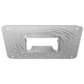 Elco EL03SFS Pex™ 3" Square Adjustable Trimless Smooth Reflector Trim - Ready Wholesale Electric Supply and Lighting
