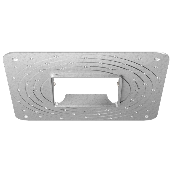 Elco EL03SFS Pex™ 3" Square Adjustable Trimless Smooth Reflector Trim - Ready Wholesale Electric Supply and Lighting