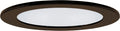 ELCO EL1412BZ 4" Adjustable Shower Trim with Clear Reflector and Frosted Lens Trim - All Bronze - Ready Wholesale Electric Supply and Lighting