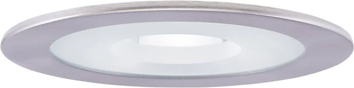 ELCO EL1415N 4" Shower Trim with Clear Reflector and Frosted Glass Pinhole Trim - Nickel - Ready Wholesale Electric Supply and Lighting