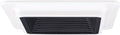 ELCO EL1491B 4" Square Baffle Trim - Black with White Trim - Ready Wholesale Electric Supply and Lighting