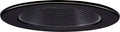 ELCO EL1493BB 4" Adjustable Step Baffle Trim - All Black - Ready Wholesale Electric Supply and Lighting