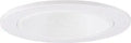 ELCO EL1493DW 4" Adjustable Phenolic Step Baffle with Diecast Trim Ring - All White - Ready Wholesale Electric Supply and Lighting