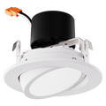 Elco EL416HLCT5W 4" LED Adjustable Gimbal Insert High Lumen 1000lm (White only) - Ready Wholesale Electric Supply and Lighting