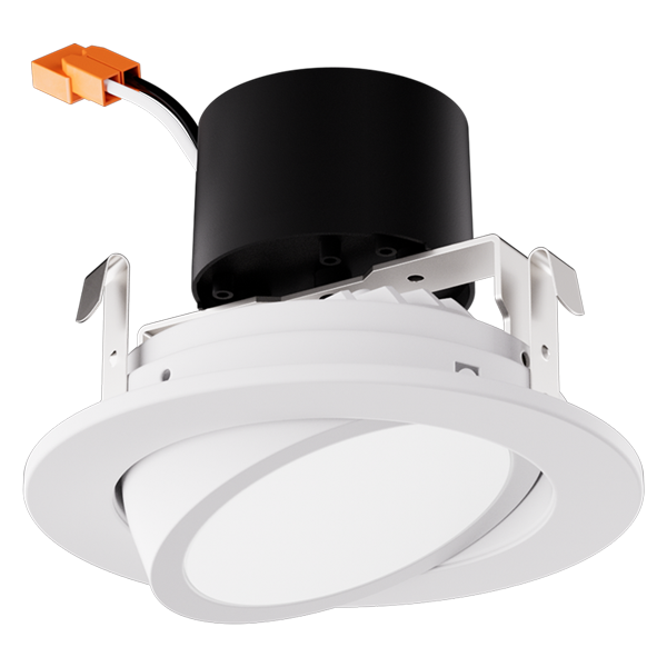 Elco EL416HLCT5W 4" LED Adjustable Gimbal Insert High Lumen 1000lm (White only) - Ready Wholesale Electric Supply and Lighting