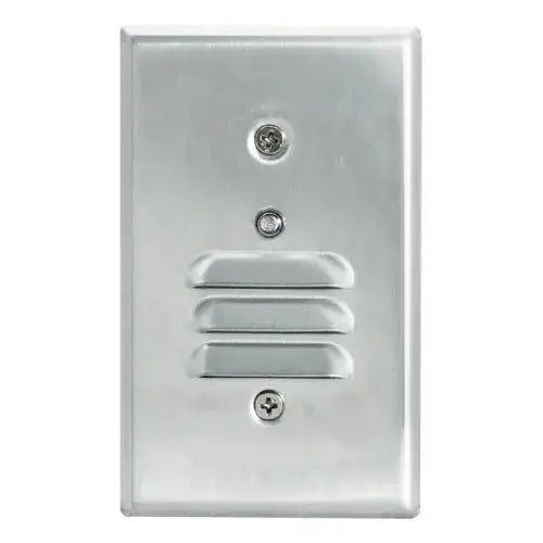 ELCO Lighting Mini Photocell LED Step Light with Angled Louver Horizontal - Ready Wholesale Electric Supply and Lighting