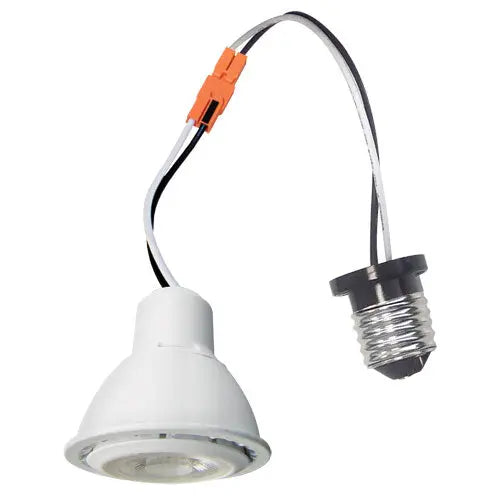 ELCO PSA34  LED MR16 with Quick Connect Lamps with Medium base socket 7W 3000K 500lm 120V - Ready Wholesale Electric Supply and Lighting