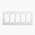 Enerlite SI8835-W 5-Gang Screwless Wall Plate Cover - Ready Wholesale Electric Supply and Lighting