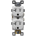 Enerlites 62080-TR-PLH - Half Controlled 20 Amp/125 VAC NEMA 5-20R Duplex Plug Load Receptacle - Ready Wholesale Electric Supply and Lighting