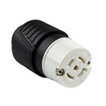 Enerlites 66601-BK - INDUSTRIAL GRADE, LOCKING PLUGS..20AMP 120/208VAC..4P, 5W, 3PY, GROUNDING - Ready Wholesale Electric Supply and Lighting