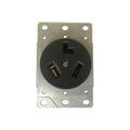 Enerlites 67300-BK - INDUSTRIAL GRADE, FLUSH MOUNT RECEPTACLE, 30A, 125/250V 3-POLE, 3-WIRE, NEMA 10-30R - Ready Wholesale Electric Supply and Lighting