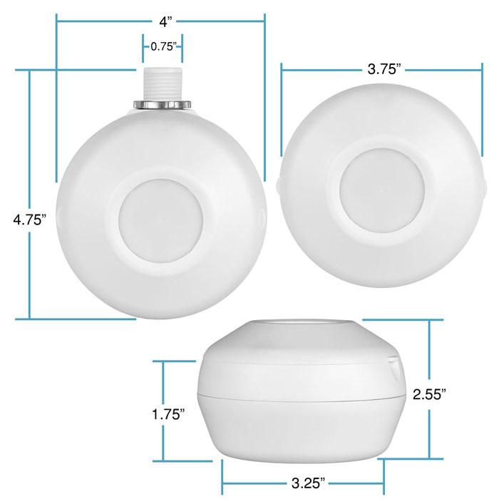 Enerlites MPC-50H-W High Bay PIR Fixture Mount Sensor - Ready Wholesale Electric Supply and Lighting