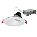 EnVisionLED 4" Regressed Gimbal Downlight for Sloped Ceilings (Canless) White Round - Ready Wholesale Electric Supply and Lighting