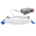 EnVisionLED LED-SL-PNL-6R-14W-TRI-0/10V 6" External J-Box Round Downlight: Slim-Line - Ready Wholesale Electric Supply and Lighting
