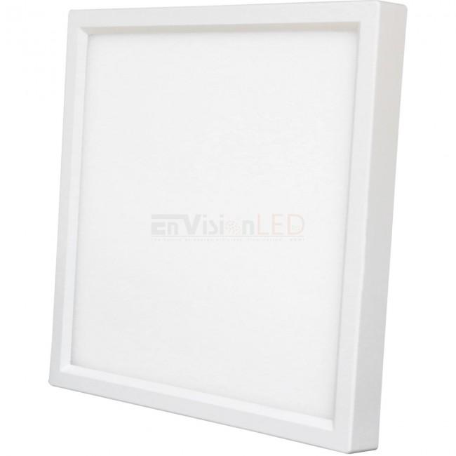 EnVisionLED LED-SLDSK-7SQ-15W-30K-0/10V - 7" SlimLine Square Surface Mount 120/277V - Ready Wholesale Electric Supply and Lighting