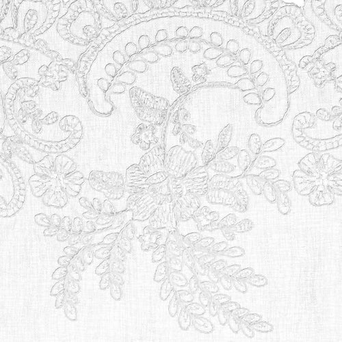 'Eugenie' Lace Orchid Flower & Leaves Placemat, 35 x 50cm
