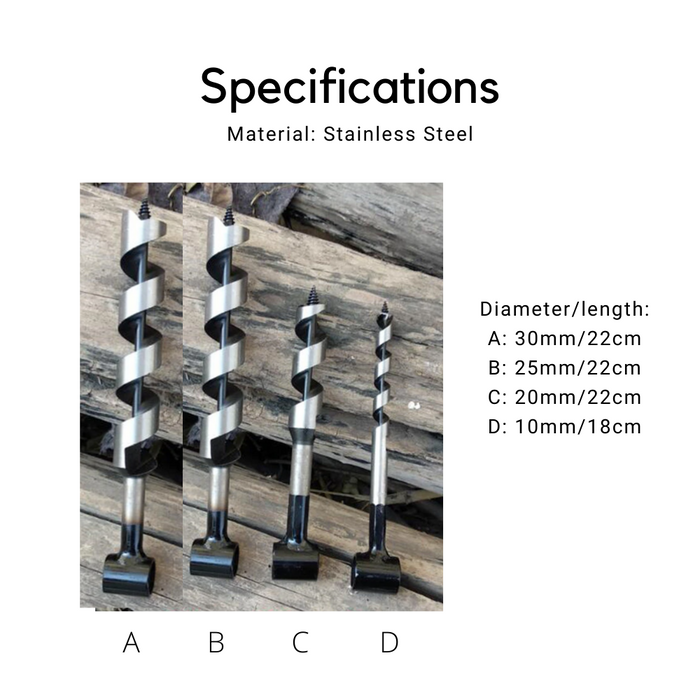 EZFire™ Multipurpose Manual Survival Drill Bit