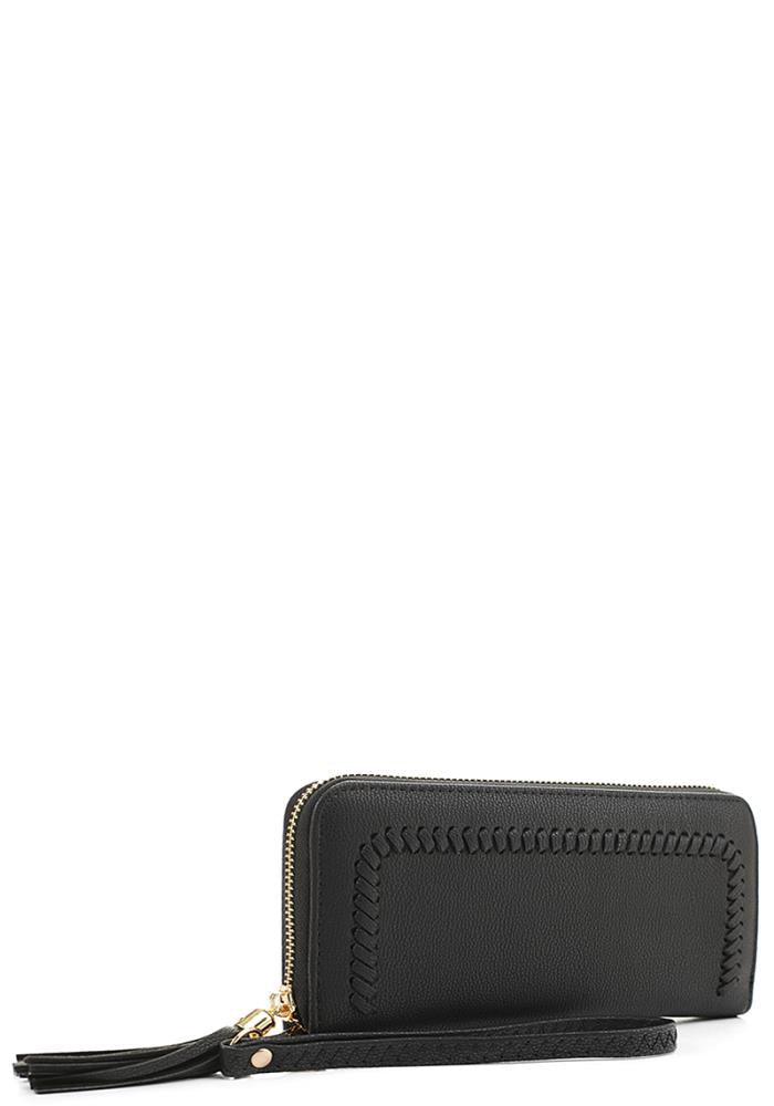 Fashion Smooth Design Tassel Wallet