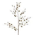Faux Waterdrop Pearl Gold Ball Spray