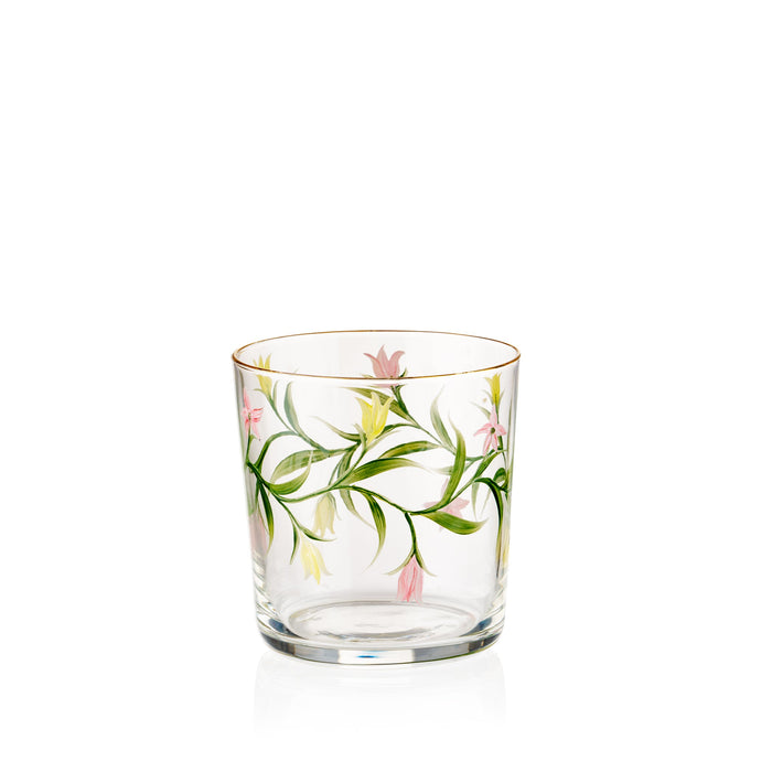 'Gladioli' Water Glass