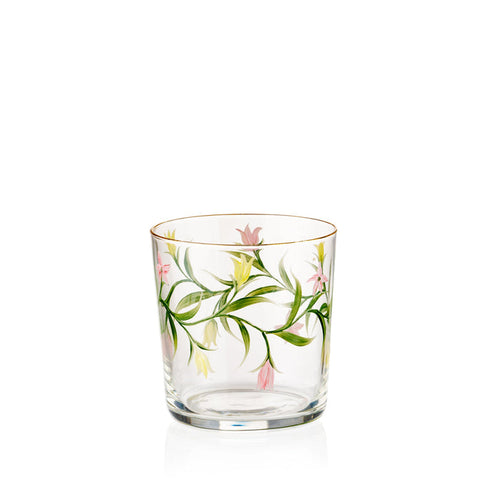 'Gladioli' Water Glass