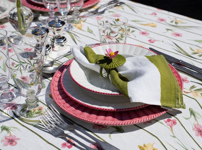 'Gladioli' Water Glass