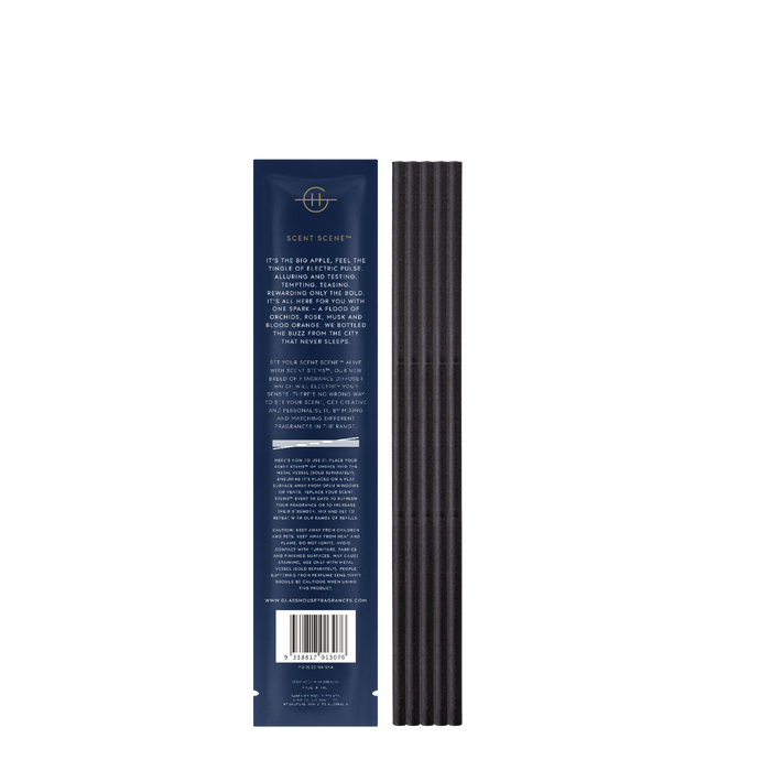 Glasshouse Replacement Scent Stems -I'll Take Manhattan