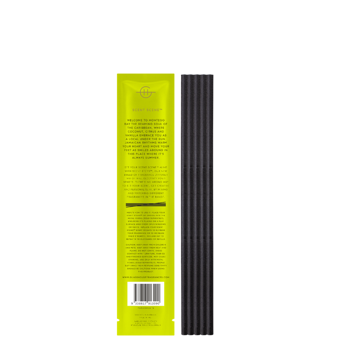 Glasshouse Replacement Scent Stems -Montego Bay Rhythm
