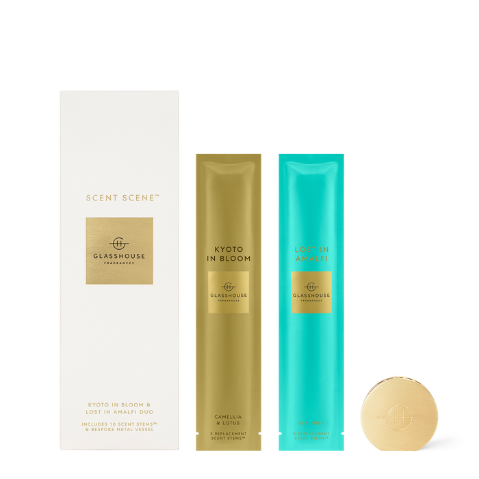 Glasshouse Scent Scene Duo -Lost in Amalfi & Kyoto in Bloom