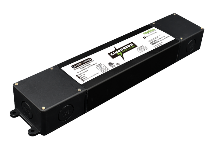 GM Lighting LD-EDWP-UNV60-24 LineDRIVE 24VDC Wet Location Electronic Dimmable LED Power Supplies - Ready Wholesale Electric Supply and Lighting