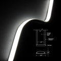 GM Lighting LED-CHL-BND 4 ft Bendable Aluminum LED Channel - Ready Wholesale Electric Supply and Lighting