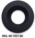 GM Lighting MDL-4R-TRST-BK MDL-4 Trim Stepped Round Black (Trim only) - Ready Wholesale Electric Supply and Lighting
