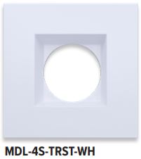 GM Lighting MDL-4S-TRST-WH MDL-4 Trim Smooth Square White (Trim only) - Ready Wholesale Electric Supply and Lighting