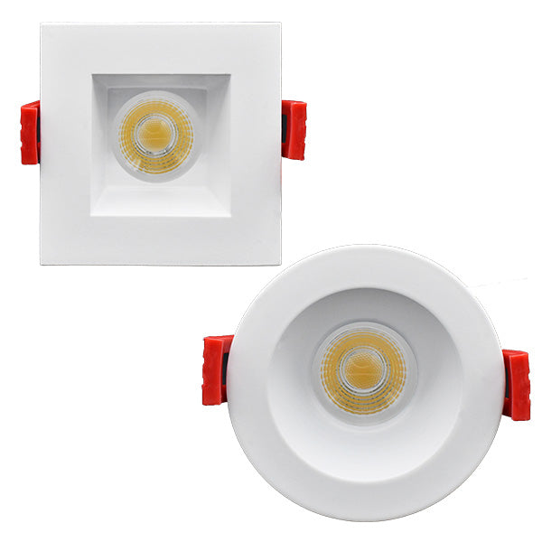 GM Lighting MTR2-5CCT-B MiniTask - 2" Round - Fixed - 5CCT Selectable - Black - Ready Wholesale Electric Supply and Lighting