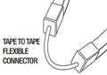 GM Lighting NV24S-TTC12 Tape to Tape 12 Flexible Connector - Ready Wholesale Electric Supply and Lighting