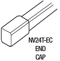 GM Lighting NV24T-EC End cap - Ready Wholesale Electric Supply and Lighting