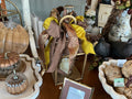 Gold Lantern with 3 Ribbon Bow