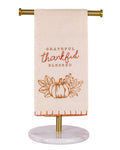 Grateful, Thankful, Blessed Tea Towel