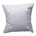 Gray LuckyBird Button Pillow