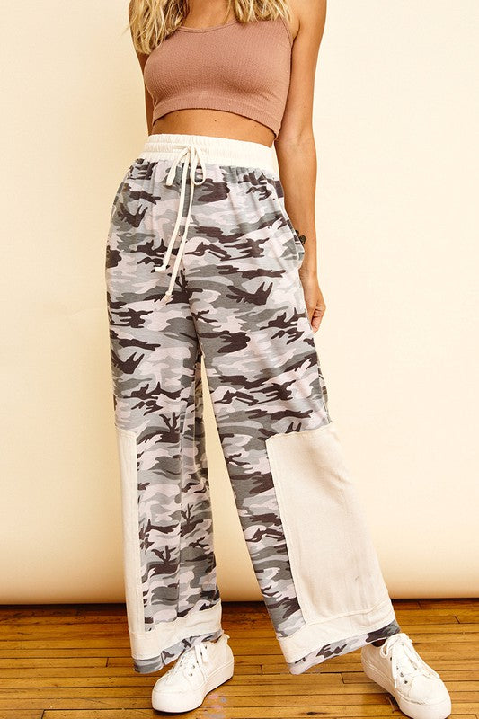Grey Camo Lounge Pants