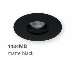 HALO 1434MB 4" Round Pinhole, Open, 35 degree Tilt, Matte White - Ready Wholesale Electric Supply and Lighting