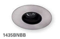 HALO 1435BNBB 4" Round Pinhole with Oculus, Open, 35 degree Tilt, Brushed Nickel with Black Baffle - Ready Wholesale Electric Supply and Lighting