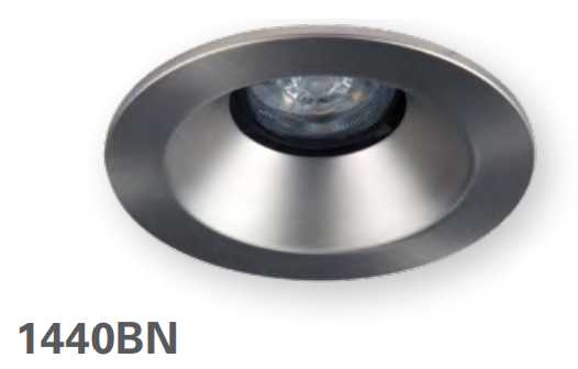 HALO 1440BN 4" Conical Reflector, Open, 35 degree Tilt, Brushed Nickel - Ready Wholesale Electric Supply and Lighting