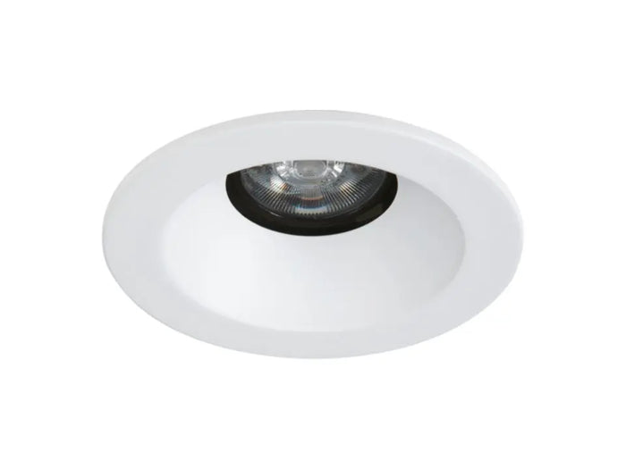 HALO 1440MWWF 4" Conical Reflector, Open, 35 degree Tilt, White Trim & White Flange - Ready Wholesale Electric Supply and Lighting
