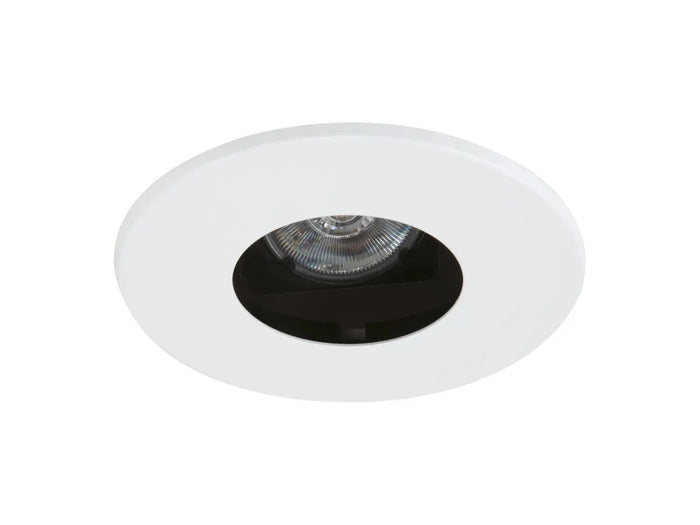HALO 1445BNBB 4" Round Pinhole with Oculus, Open, 35 degree Tilt, Brushed Nickel with Black Baffle - Ready Wholesale Electric Supply and Lighting