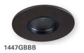 HALO 1447GBBB 4" Round Pinhole, Diffuse Lens, 35 degree Tilt, German Bronze with Black Baffle - Ready Wholesale Electric Supply and Lighting