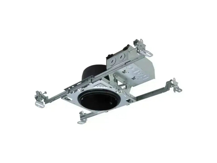 HALO 1465MWBB 4" Square Pinhole with Oculus, Open, 35 degree Tilt, Matte White with Black Baffle - Ready Wholesale Electric Supply and Lighting