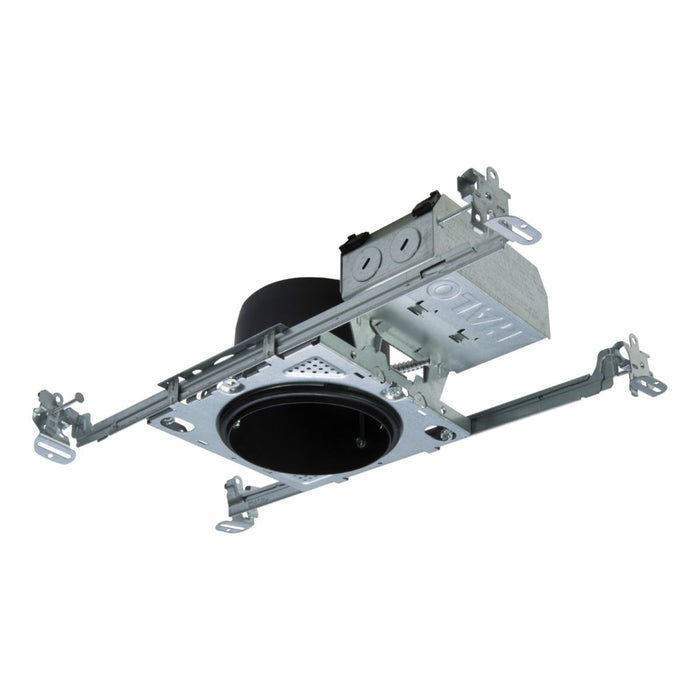 HALO 1467MWBB 4" Square Pinhole, Diffuse Lens, 35 degree Tilt, Matte White with Black Baffle - Ready Wholesale Electric Supply and Lighting