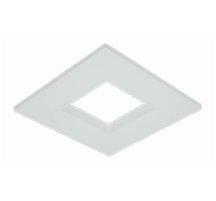 HALO RSQ6TRMWH RSQ6 Square Recessed Baffle LED Trim - Matte White - Ready Wholesale Electric Supply and Lighting