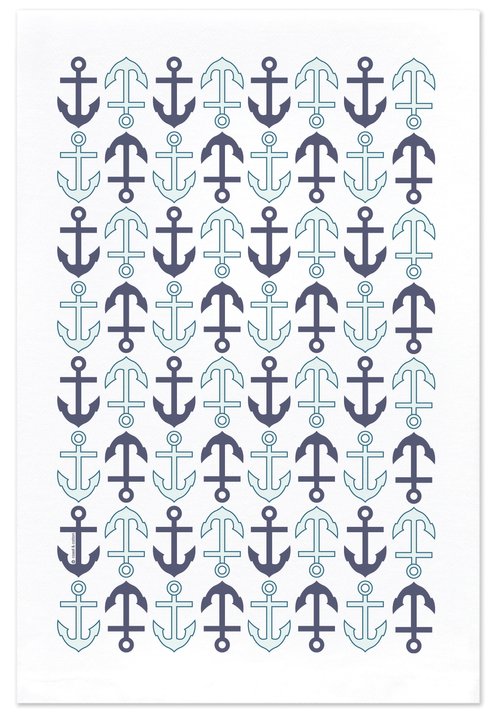 Hand Towel - Anchor